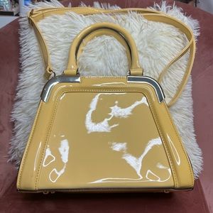 Yellow handbag